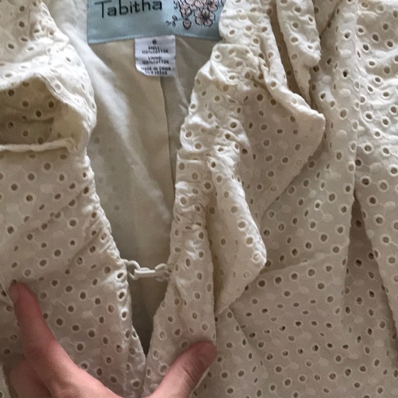 Tabitha cropped cotton jacket in size 6. - Picture 4 of 4